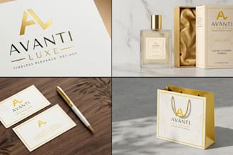 design luxury cosmetic packaging box and perfume bottle