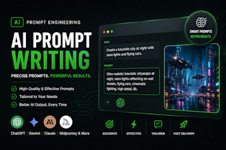 write powerful chatgpt prompts for any task