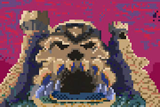 make pixel art for you