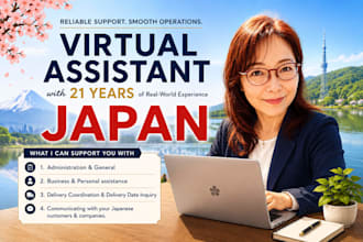 be your reliable japanese virtual sales assistant