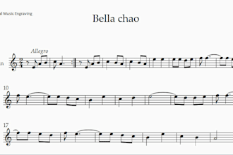 create professional music notation in sibelius