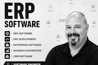 develop erp software with business automation features