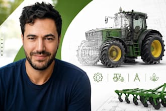 agricultural equipment cad, tractorcad, farm machinery drawing, farm cad expert