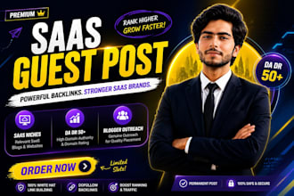 build saas backlinks via saas link building and saas blog outreach