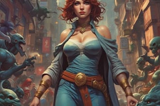 comic book illustration, graphic novel design and variant