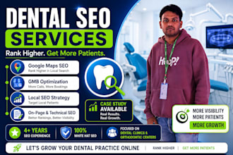 grow your dental clinic with expert SEO and more patients