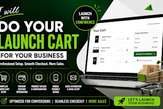 do your launch cart for your business