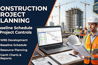 do construction project planning and baseline schedule