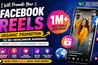 promote your facebook reels organically