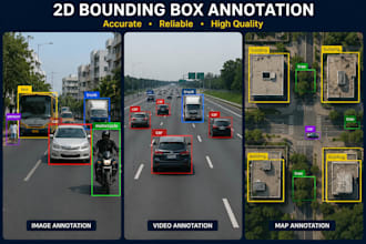 provide expert image, video, lidar, and map annotation services