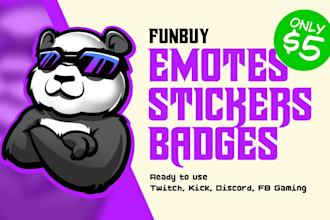 create emotes for twitch discord kick