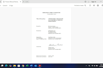 write policy for organizations
