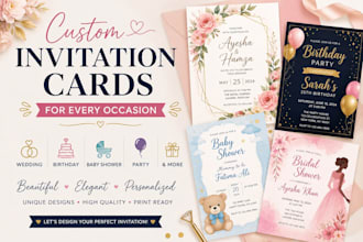design editable invitation cards for any event in canva