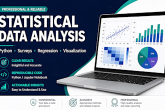 perform statistical data analysis and visualization in python