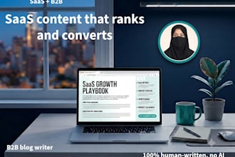 be your saas content writer for b2b blogs and articles