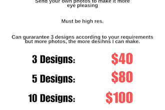 color grade and make poster of your car or bike