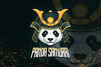 do modern panda logo design for business and startups