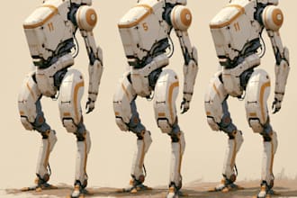 do retro mecha or scifi gundam art