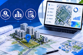 create site analysis report, urban planning, land feasibility study