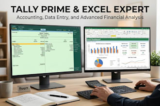 tally prime accounting, bookkeeping, and data entry