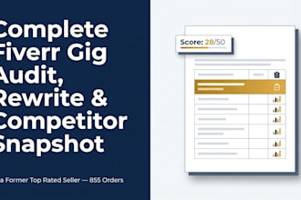 fix your fiverr gig with a 10 point audit from a former top rated seller