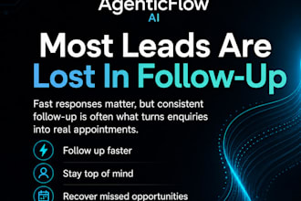 build an ai chatbot and automation system for lead capture and booking
