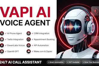 build vapi ai voice agent, ai phone agent, vapi automation, twilio and elevenlab