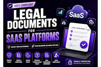 draft legal documents for your saas platform