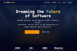 build you a landing page in no time