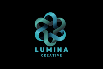 design modern logo and social media post for your brand