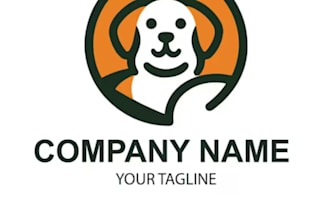 make professional dog, pet and animal logo