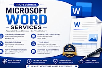 format microsoft word documents professionally