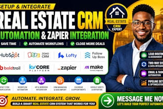 setup lofty hubspot zoho crm followup boss kvcore boldtrail zapier integration