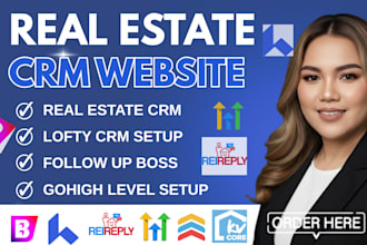 setup lofty CRM, real estate CRM, follow up boss, boldtrail, kvcore, gohighlevel