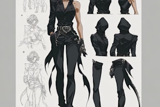 draw fursona ref sheet sheet furry anime sheet character