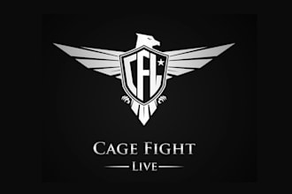 make unique ass kicking logo for the fight business