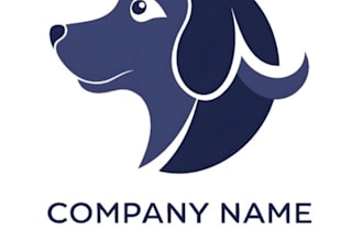 design high quality animal dog logo