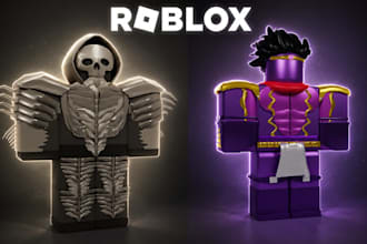create high quality roblox 3d models of skins props and ugc