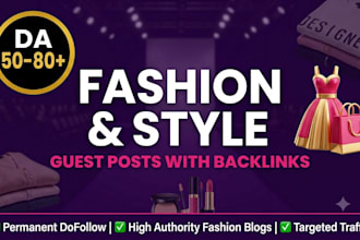 publish fashion and lifestyle guest posts on fashion  blogs