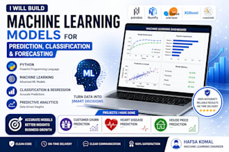 build machine learning models for prediction