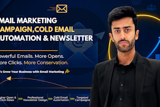 write cold email campaigns and email marketing sequences
