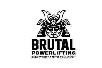 do high resolution power lifting logo with unlimited changes