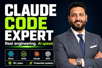 claude code expert for custom web app and saas development