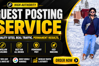 high guest posting sites with high da or DR sites