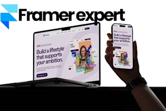 be framer developer to build framer website, framer waitlist page, framer expert