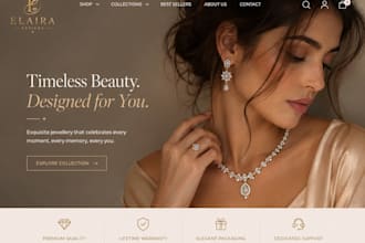build you a ready to sell dropshipping shopify store