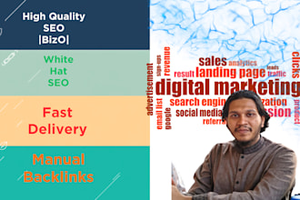build white hat SEO backlinks manually