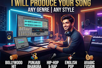 create original bollywood hindi arabic and rap songs no copyright
