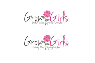 design grow girl groups school based elementary girls mentoring logo