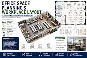 design office space planning floor plans